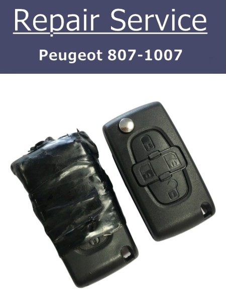 Key Fob Repair Service for Peugeot 807 & Peugeot 1007